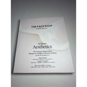 The Face Shop At Home Aesthetics Original Vegan Collagen Mask (4ea)